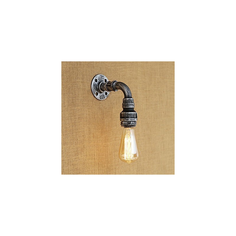 Aplique de pared con luz ambiental estilo mini con pintura vintage retro de estilo campestre