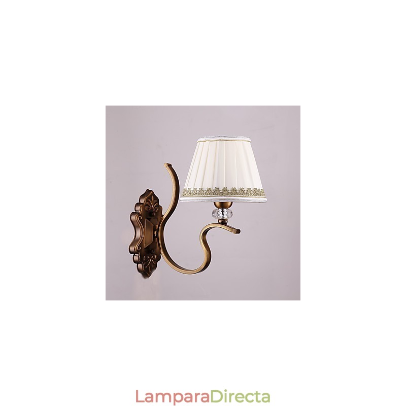Apliques de pared con luz empotrada, clásicos tradicionales, galvanizados, para protección ocular.