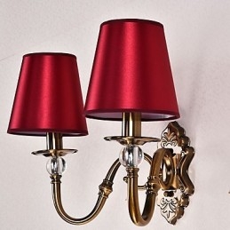 Apliques de pared con luz empotrada, clásicos tradicionales, galvanizados, para protección ocular.