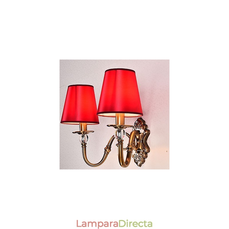 Apliques de pared con luz empotrada, clásicos tradicionales, galvanizados, para protección ocular.