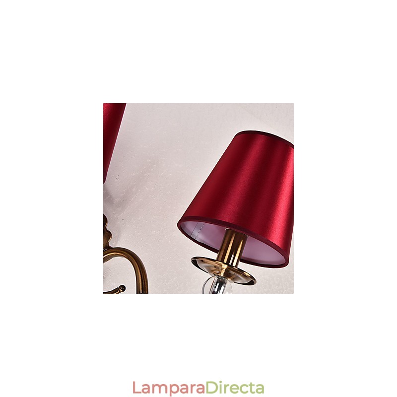 Apliques de pared con luz empotrada, clásicos tradicionales, galvanizados, para protección ocular.