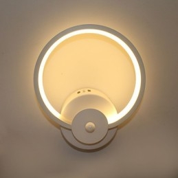 Lámpara de noche creativa minimalista moderna, lámpara empotrada para entrada, escaleras, dormitorio, iluminación de pared