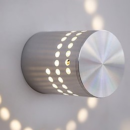 Lámpara de pared empotrada de aluminio moderna y ligera integrada