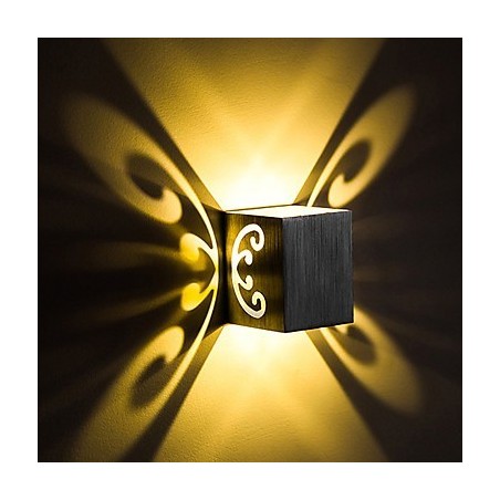Lámpara de pared empotrada de aluminio moderna y ligera para decorar paredes Lámpara de pared empotrada de aluminio moderna y ligera para decorar paredes