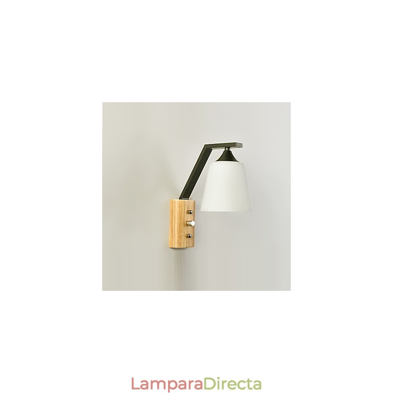 Apliques de pared con pintura retro clásica tradicional de estilo campestre.