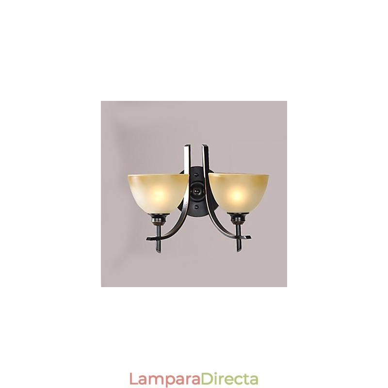 Pintura contemporánea moderna integrada para apliques de pared con luz ambiental.