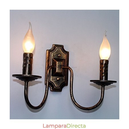 Lámpara de pared retro sencilla para pasillo, pasillo, lámpara de doble cabezal para dormitorio, sala de estar, iluminación de pared Lámpara de pared retro sencilla para pasillo, pasillo, lámpara de doble cabezal para dormitorio, sala de estar, iluminación de pared