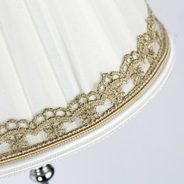 Lámpara de pared con brazo oscilante de cristal, moderna, contemporánea, rústica, estilo campestre, cromada