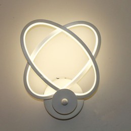 Lámpara de pared creativa, lámpara de noche, lámpara de pasillo, lámpara de estudio de aluminio de moda