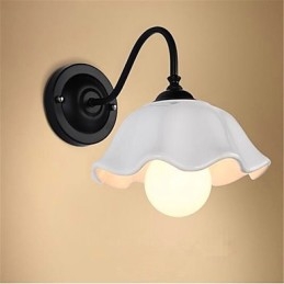 Pintura de estilo rural contemporáneo moderno para pared con luz ambiental y protección ocular de estilo mini