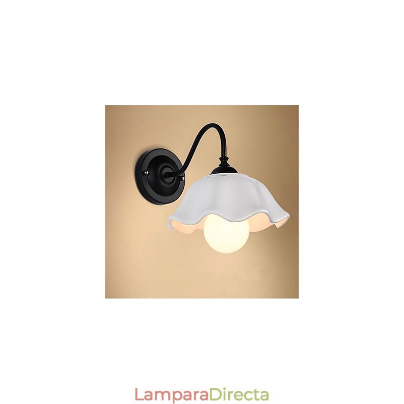 Pintura de estilo rural contemporáneo moderno para pared con luz ambiental y protección ocular de estilo mini