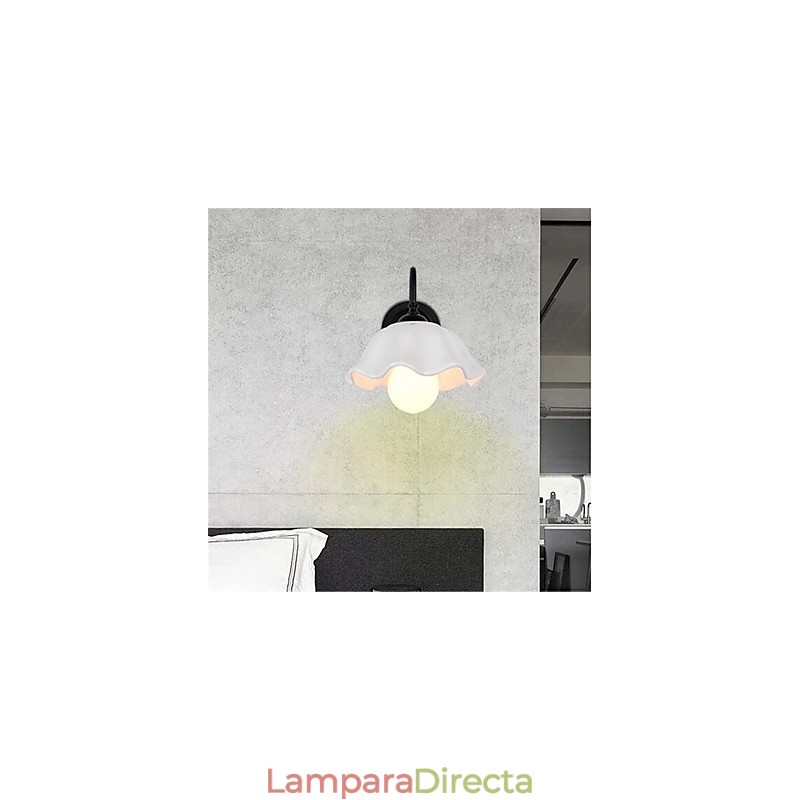 Pintura de estilo rural contemporáneo moderno para pared con luz ambiental y protección ocular de estilo mini