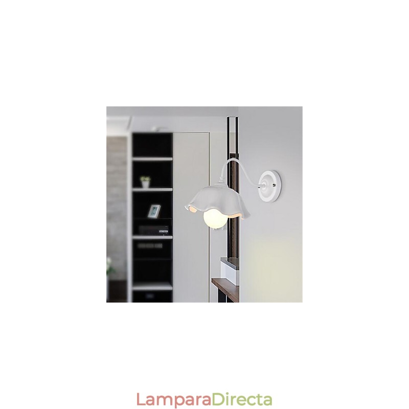 Pintura de estilo rural contemporáneo moderno para pared con luz ambiental y protección ocular de estilo mini