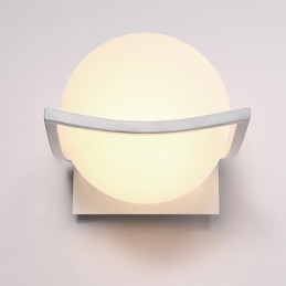 Apliques de pared con luz ambiental y protección ocular con pintura contemporánea moderna