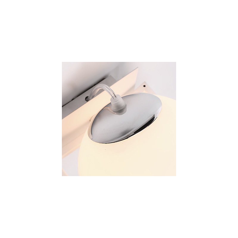Apliques de pared con luz ambiental y protección ocular con pintura contemporánea moderna