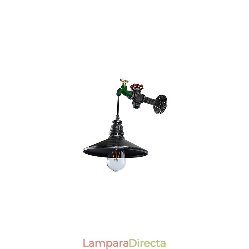 Aplique de pared de pared con pintura rústica tipo cabaña para luz ambiental Apliques de pared Aplique de pared