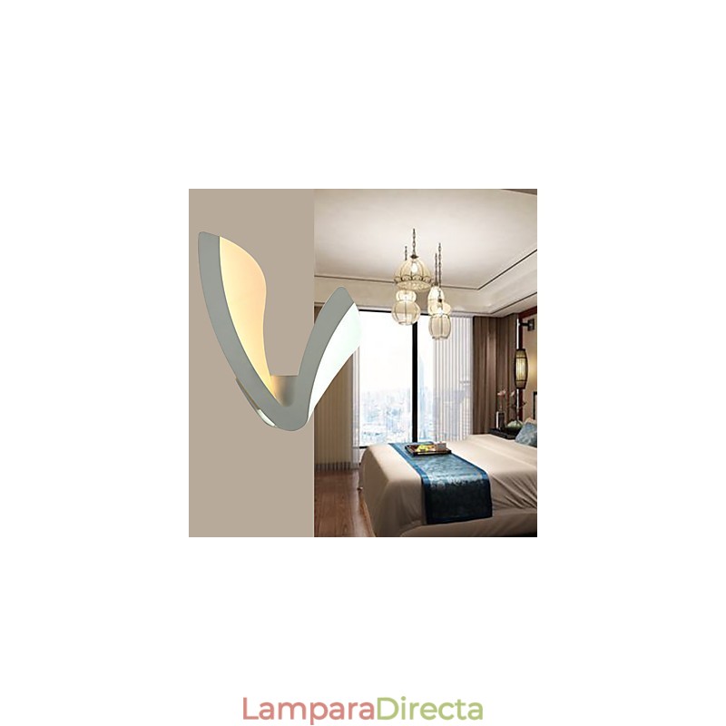 Apliques de pared con luz ambiental moderna contemporánea de ajuste continuo y otras características para estilo mini.
