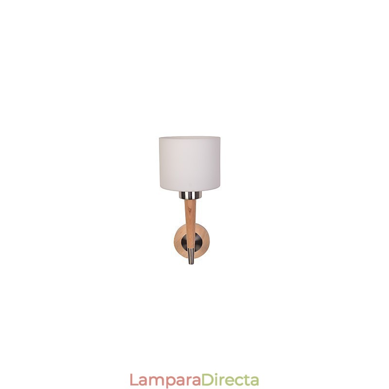 Lámpara de pared de vidrio con función de aplique de pared con luz ambiental de estilo mini