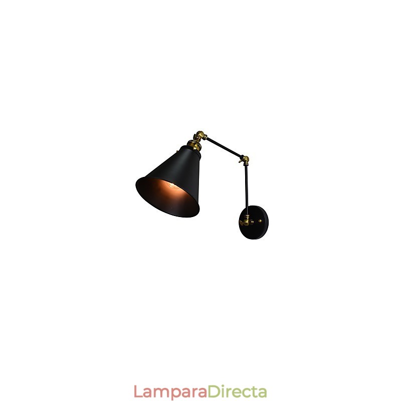 Lámpara de pared con pintura clásica tradicional rústica tipo cabaña para luces de pared empotradas.