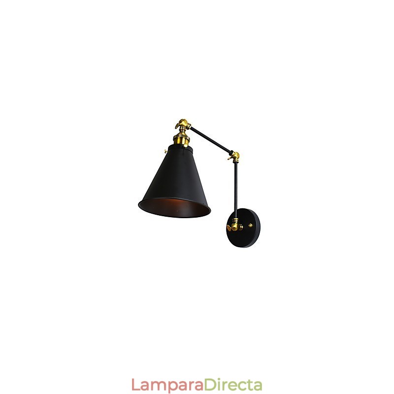 Lámpara de pared con pintura clásica tradicional rústica tipo cabaña para luces de pared empotradas.