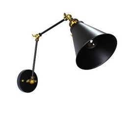 Lámpara de pared con pintura clásica tradicional rústica tipo cabaña para luces de pared empotradas.