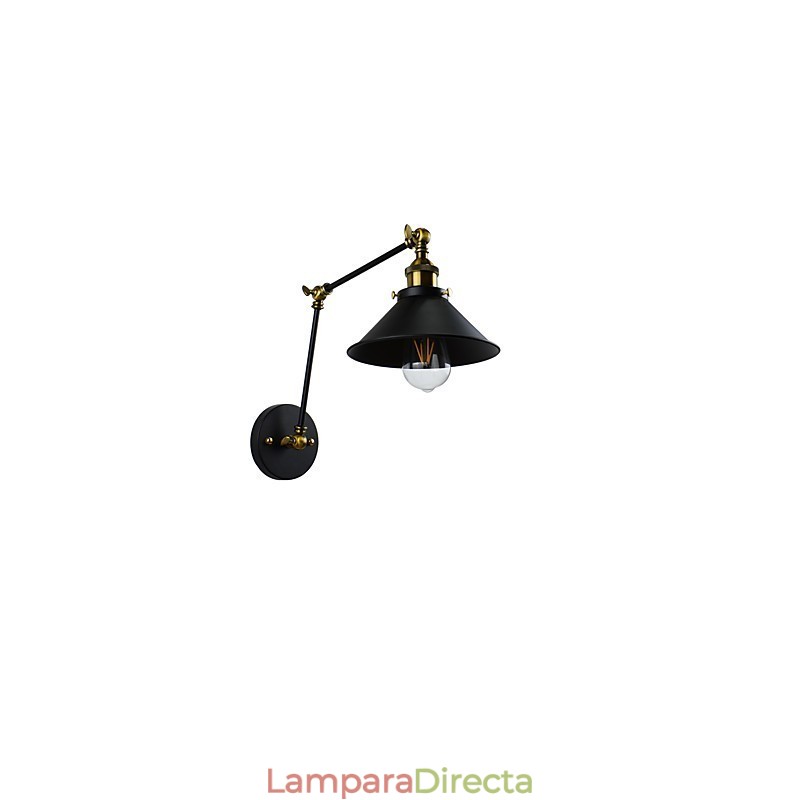 Lámpara de pared con pintura clásica tradicional rústica tipo cabaña para luces de pared empotradas.