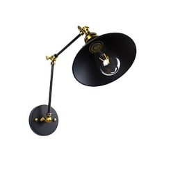 Lámpara de pared con pintura clásica tradicional rústica tipo cabaña para luces de pared empotradas.