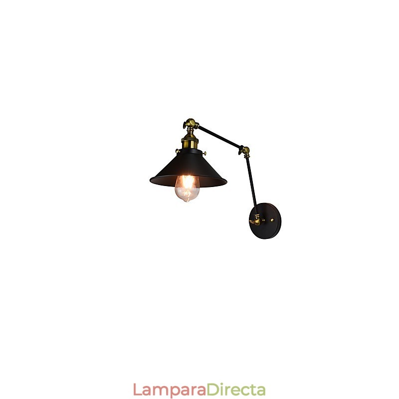 Lámpara de pared con pintura clásica tradicional rústica tipo cabaña para luces de pared empotradas.