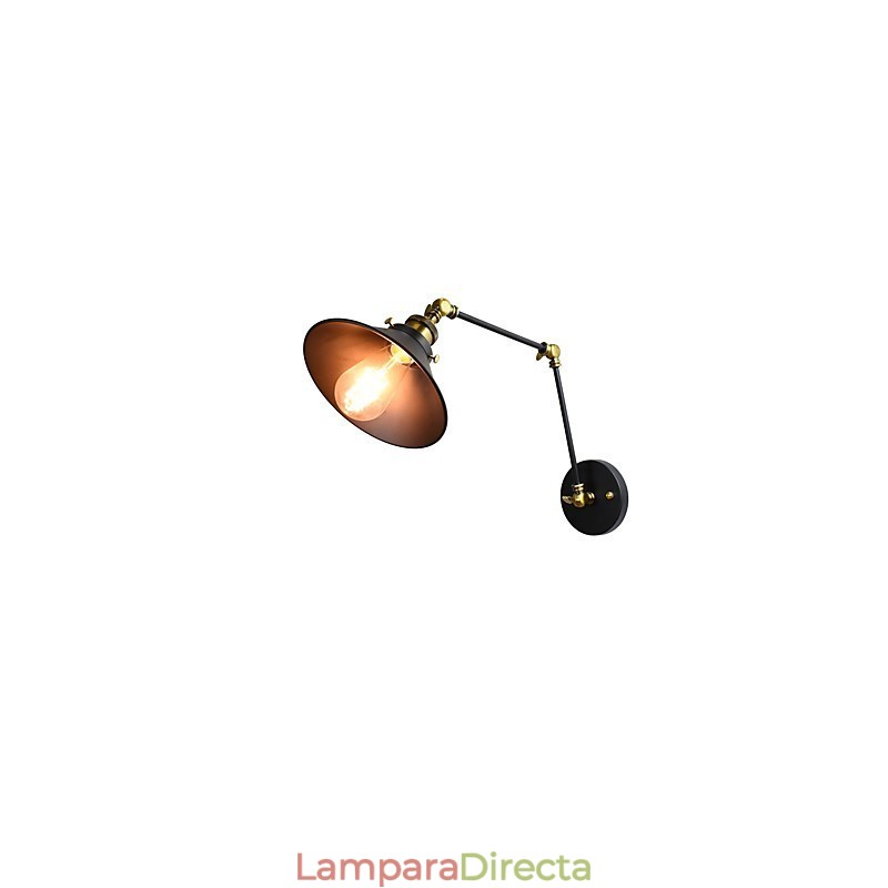 Lámpara de pared con pintura clásica tradicional rústica tipo cabaña para luces de pared empotradas.