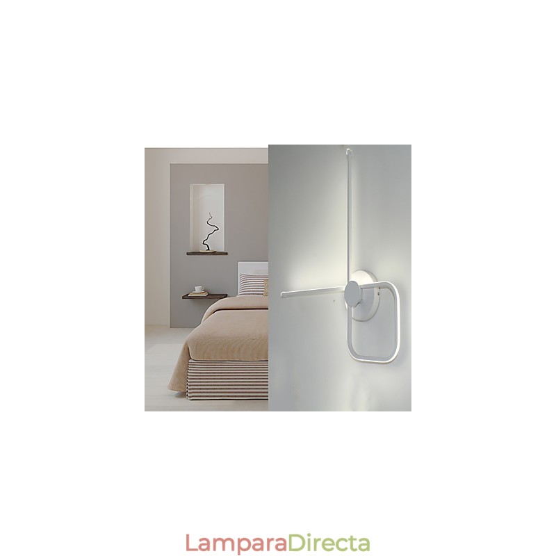 Lámpara de noche para dormitorio, lámpara de pared nórdica, creativa, minimalista, moderna, para sala de estar, pasillo, escaleras, luces