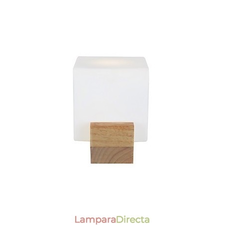 Lámpara de pared sencilla, lámpara de noche, lámpara de escritorio con pantalla de vidrio y madera maciza para dormitorio, tocador, sala de estar, habitación de bebé, dormitorio universitario, mesa de centro, librería Lámpara de pared sencilla, lámpara de noche, lámpara de escritorio con pantalla de vidrio y madera maciza para dormitorio, tocador, sala de estar, habitación de bebé, dormitorio universitario, mesa de centro, librería