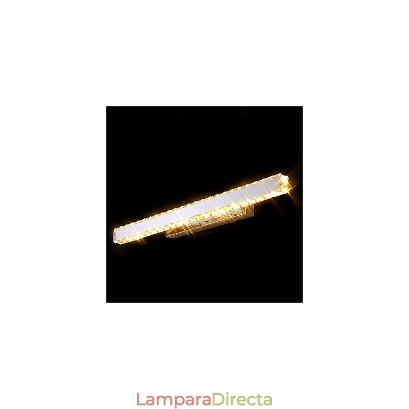 Pintura contemporánea moderna integrada para apliques de pared con luz ambiental.