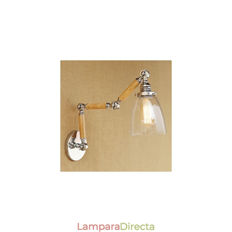 Característica galvanizada retro del país para la protección ocular del brazo oscilante Luces del brazo oscilante