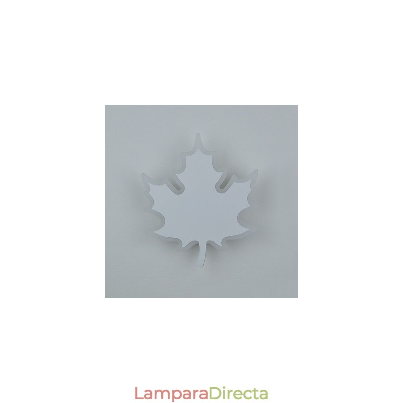 Pintura contemporánea moderna integrada para apliques de pared con luz ambiental.