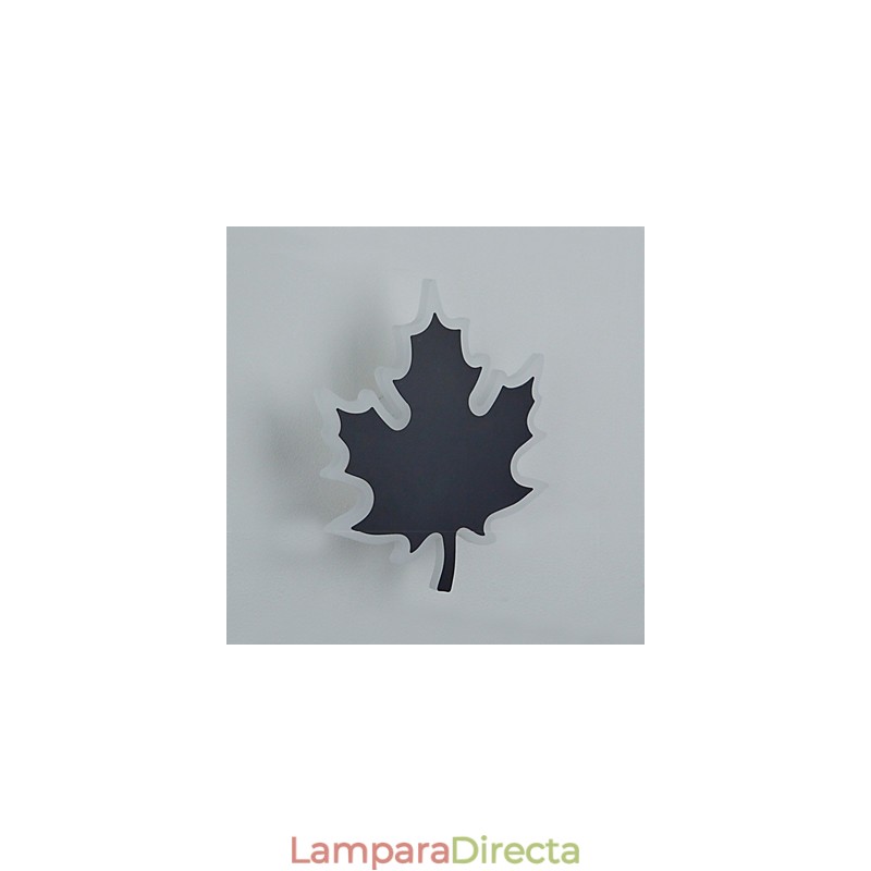Pintura contemporánea moderna integrada para apliques de pared con luz ambiental.