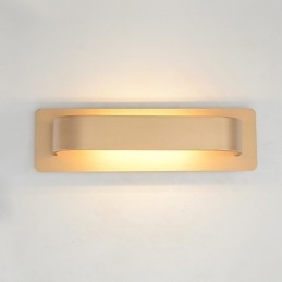 Pintura contemporánea moderna integrada para apliques de pared con luz ambiental.