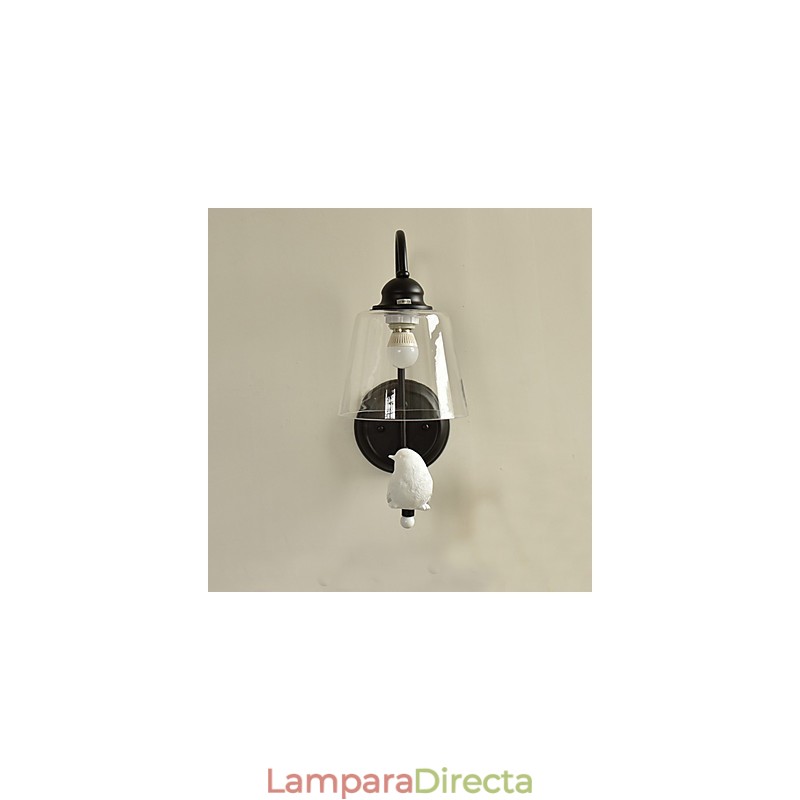 Pintura contemporánea moderna y contemporánea para apliques de pared con luz ambiental