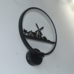 Pintura contemporánea moderna característica para luces de pared de luz ambiental Lámpara de pared