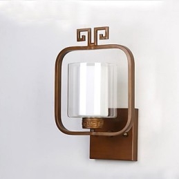 Pintura contemporánea moderna integrada para apliques de pared con luz ambiental.