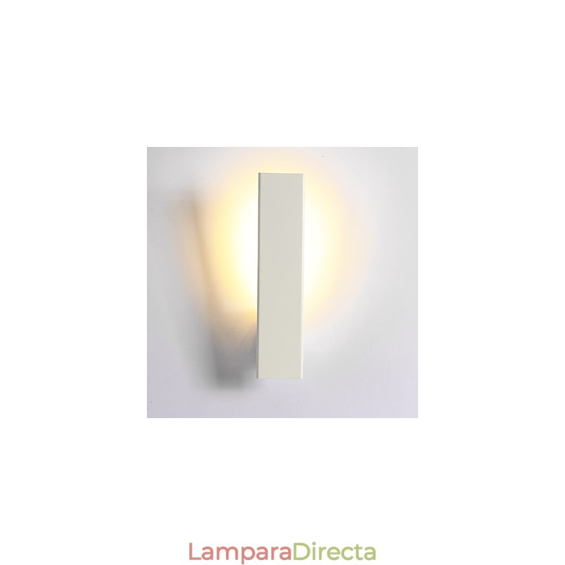 Pintura contemporánea moderna para apliques de pared con luz ambiental.