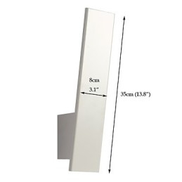 Pintura contemporánea moderna para apliques de pared con luz ambiental.