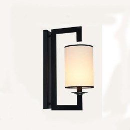Pintura contemporánea moderna integrada para apliques de pared con luz ambiental.