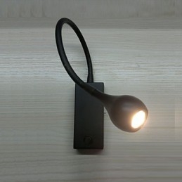 Aplique de pared moderno contemporáneo con luz ambiental