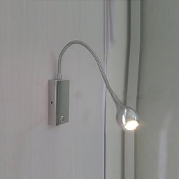 Aplique de pared moderno contemporáneo con luz ambiental