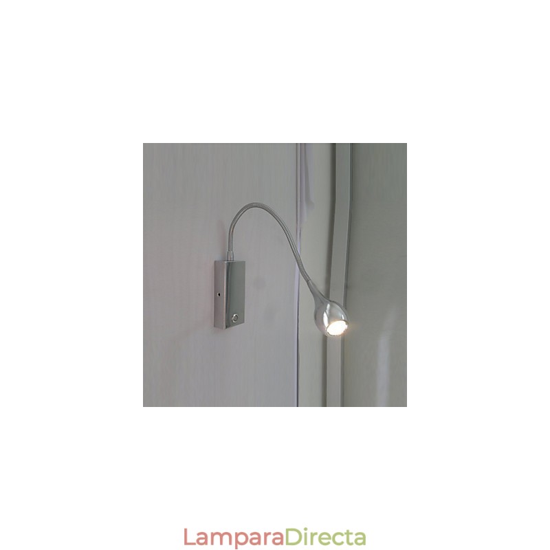 Aplique de pared moderno contemporáneo con luz ambiental