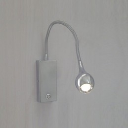 Aplique de pared moderno contemporáneo con luz ambiental