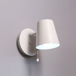 Apliques de pared con luz ambiental contemporánea moderna y característica