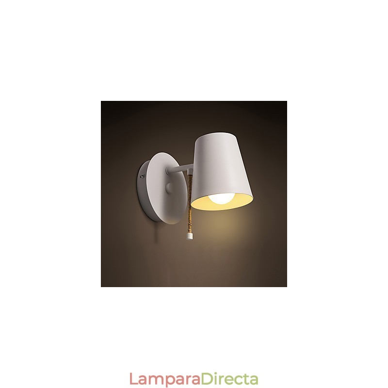 Apliques de pared con luz ambiental contemporánea moderna y característica