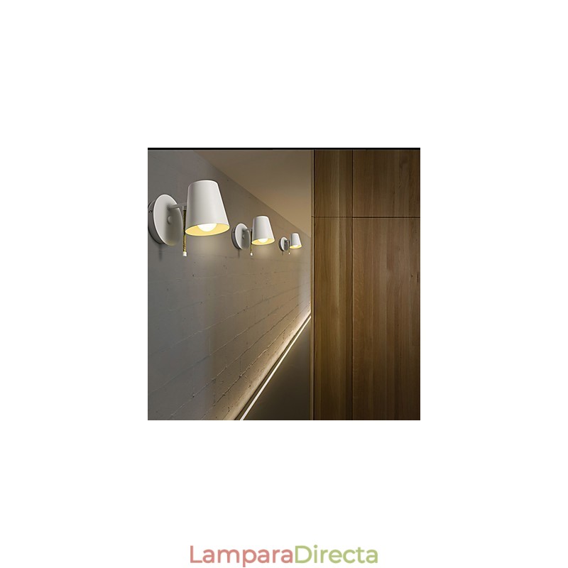 Apliques de pared con luz ambiental contemporánea moderna y característica