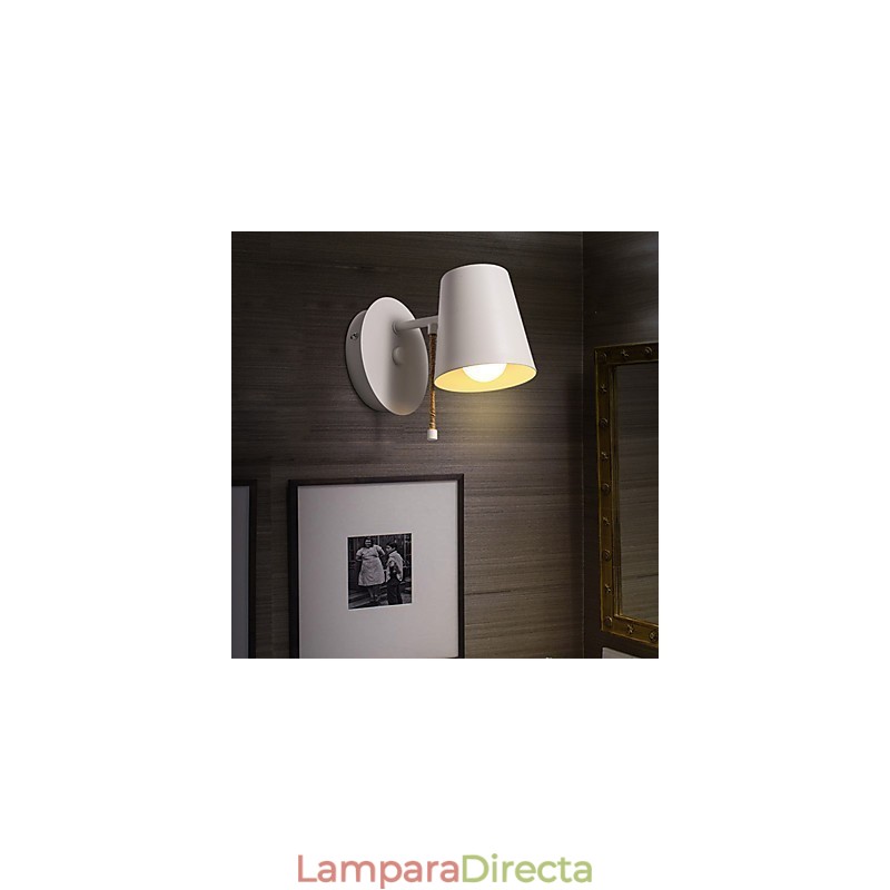 Apliques de pared con luz ambiental contemporánea moderna y característica
